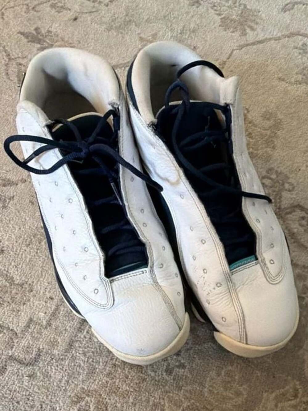 Air Jordan 13 Retro Obsidian Powder Blue Sneakers